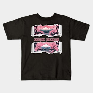 SAKURA SERENITY Kids T-Shirt